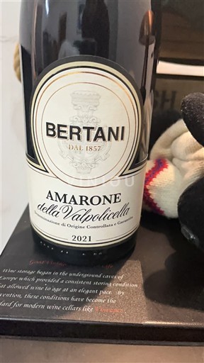 Vénétie Amarone della Valpolicella Bertani 2021