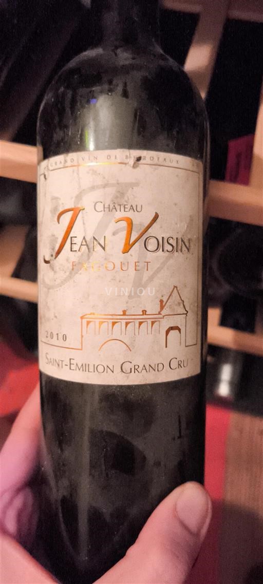 Burdeos Saint-Émilion Grand Cru Château Jean Voisin 2010