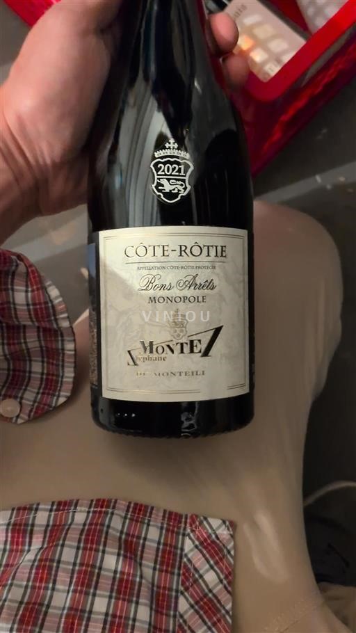 Údolí Rhôny Côte-rôtie Montez Bons Arrêts 2021