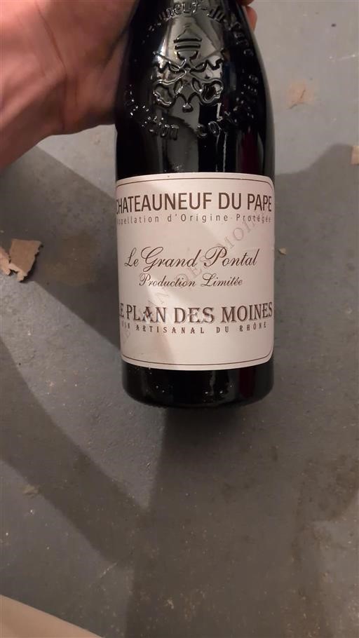 Valle del Ródano Châteauneuf-du-Pape. Le Plan des Moines Le Grand Pontal 2021