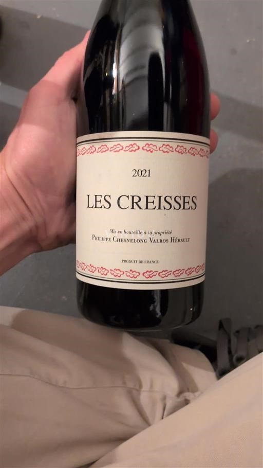 Languedoc Languedoc-ylängöt Domaine Les Creisses Les Creisses 2021