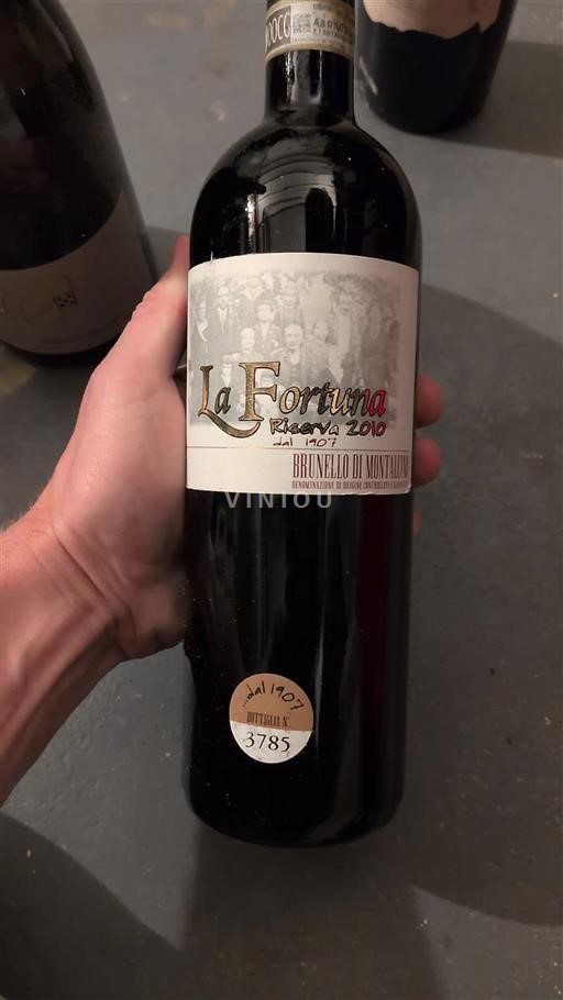 Tuscany Brunello di Montalcino La Fortuna Riserva 2010