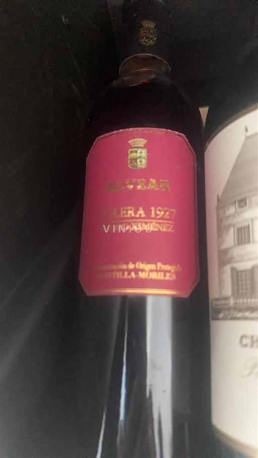 Andalusien Montilla-Moriles Alvear Solera 1927 Pedro Ximénez Ohne Jahrgang