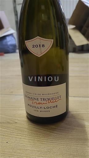 Borgogna Pouilly-loché Domaine Trouillet Les Mûres 2018