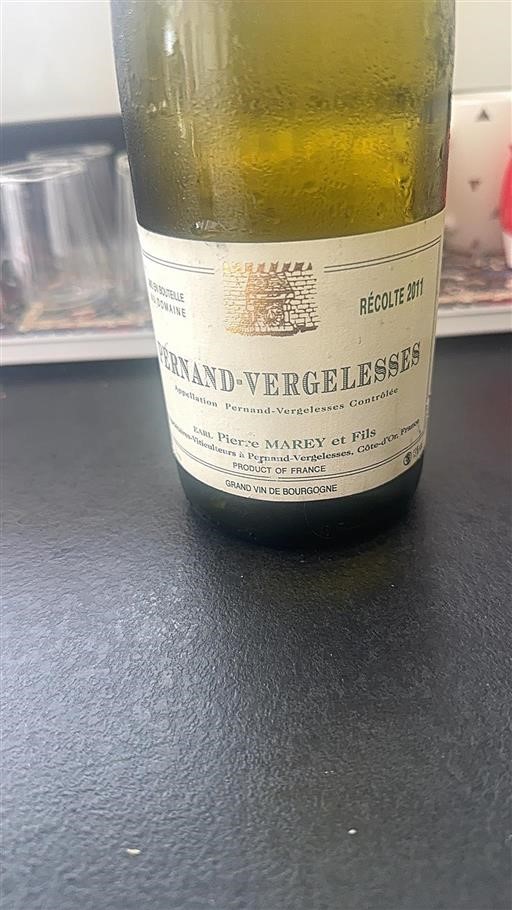 Burgundi Pernand-vergelesses Pierre Marey et Fils 2011