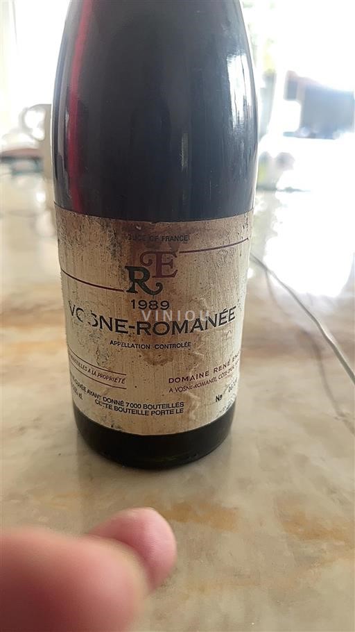 Borgogna Vosne-Romanée Domaine René Engel 1989