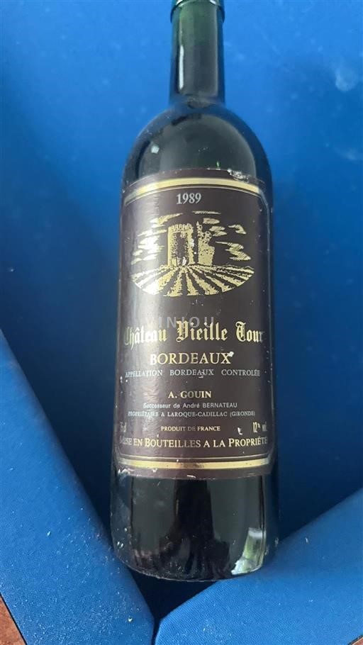 Bordeaux Château Vieille Tour 1989