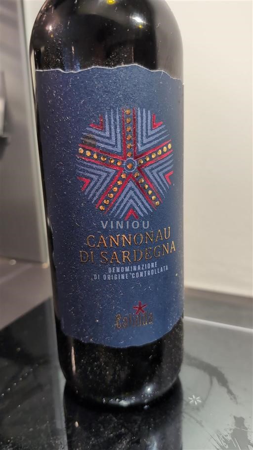 Sardinie Cannonau di Sardinie. Sardus Pater Gallura 2022