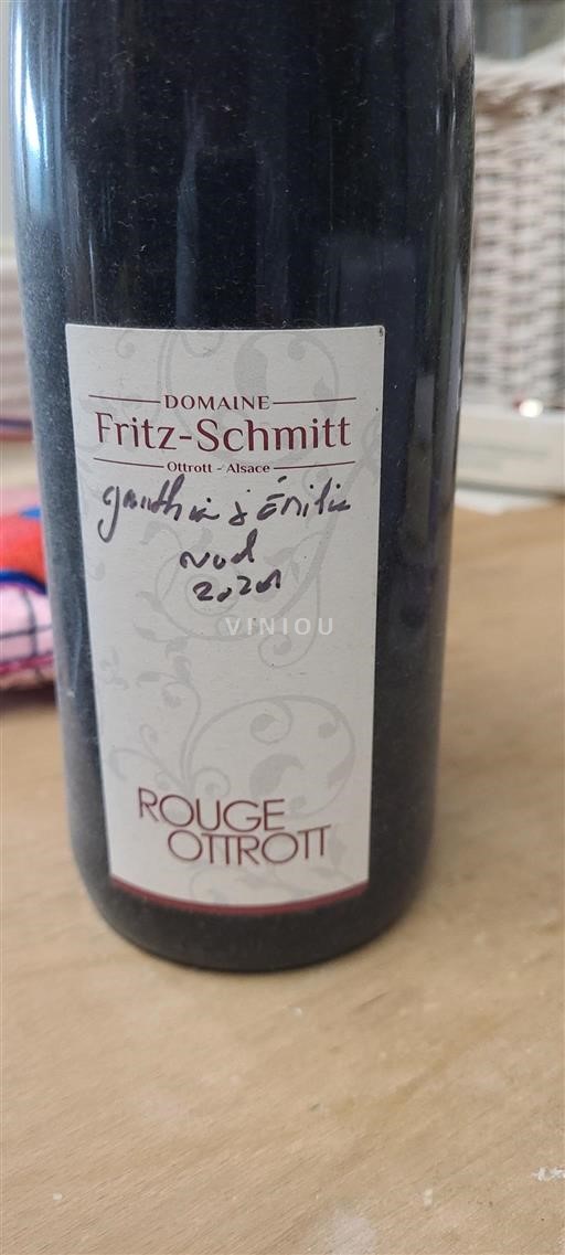 Alsace Fritz-Schmitt Rouge Ottrott 2021