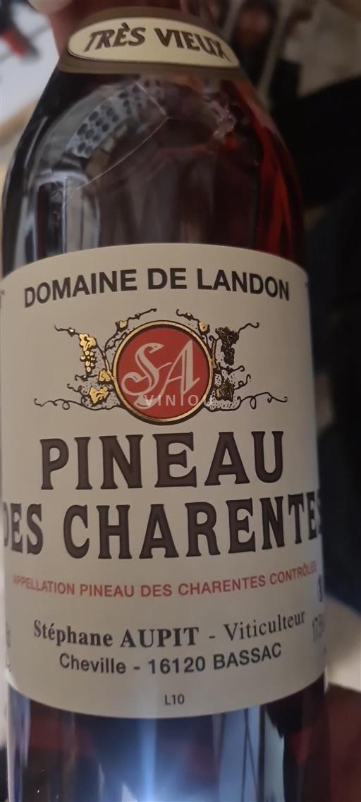 Poitou-Charentes Pineau des Charentes Domaine Landon Très Vieux Ei vuosikertaa