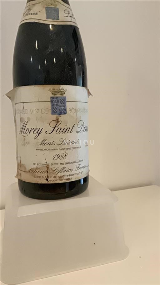 Bourgogne Morey-saint-denis Olivier Leflaive Monts Luisants 1988