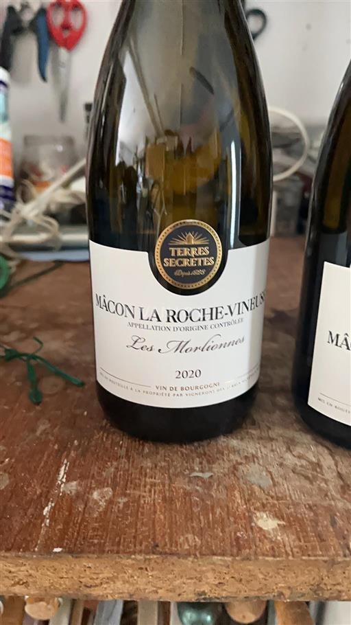 Borgoña Mâcon y Mâcon-villages Terres Secrètes Les Morlionnes 2020