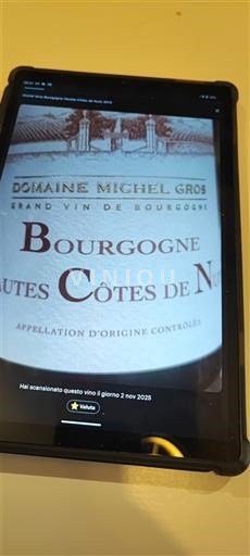 Burgundi Hautes Côtes de Nuits Domaine Michel Gros Ei vuosikertaa