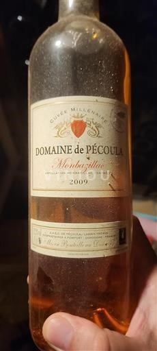 Sudoeste Monbazillac Domaine Pécoula Millénaire 2009