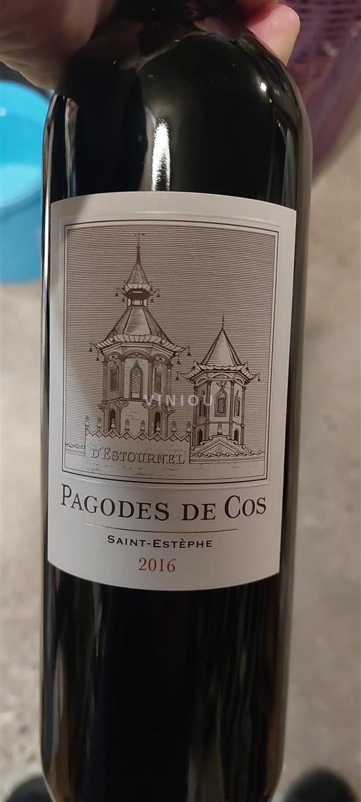 Bordeaux Saint-Estèphe Cos Estournel Pagodes de Cos 2016