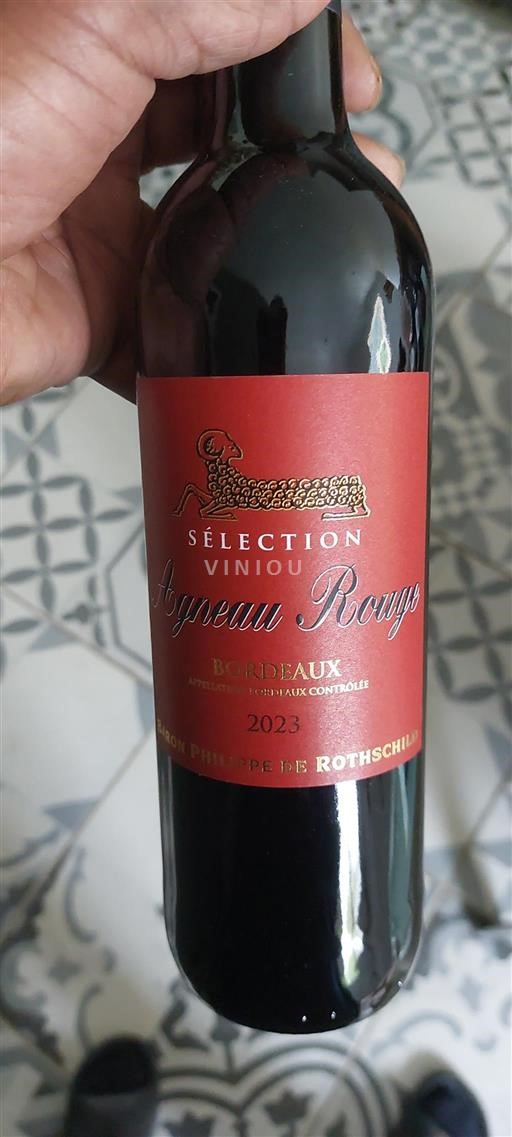 Bordeaux Baron Philippe de Rothschild Sélection Agneau Rouge 2023
