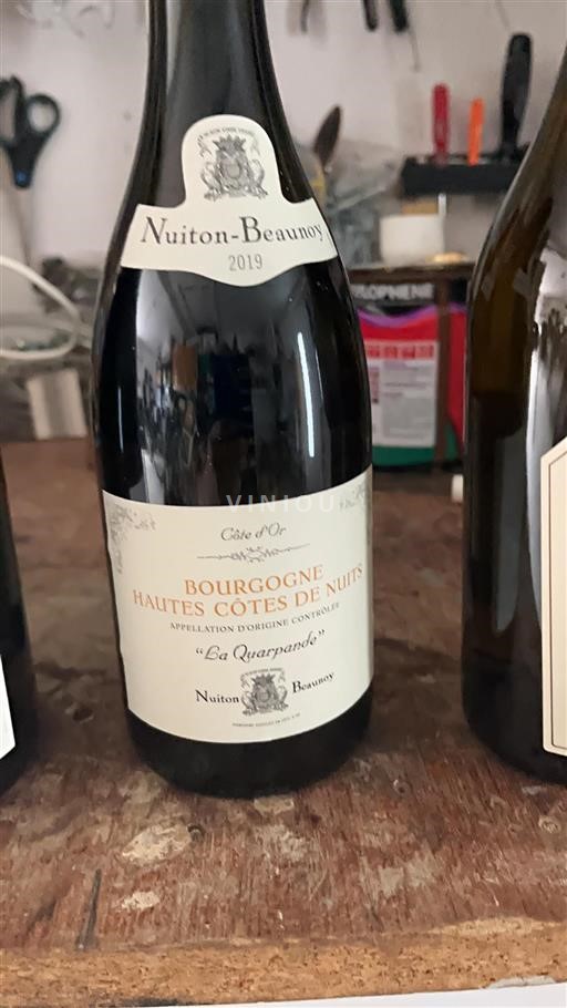Burgund Hautes Côtes de Nuits Nuiton-Beaunoy La Quarpande 2019