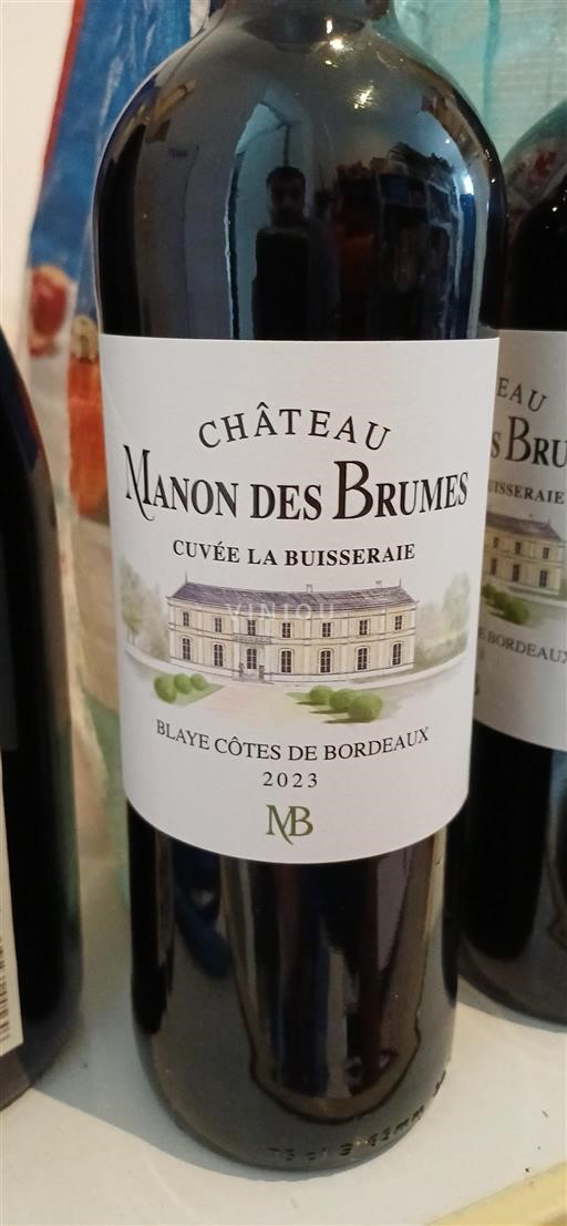 Burdeos Blaye-Côtes de Burdeos Château Manon des Brumes La Buisseraie 2023