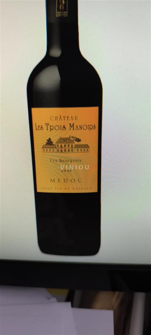 Bordeaux Médoc Château Les Trois Manoirs 2019