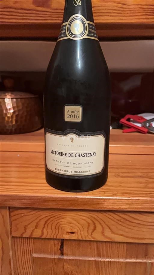 Borgogna Crémant di Borgogna Victorine de Chastenay Extra Brut Millésimé 2016