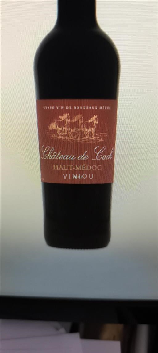 Bordeaux Haut-Médoc Château Cach 2021