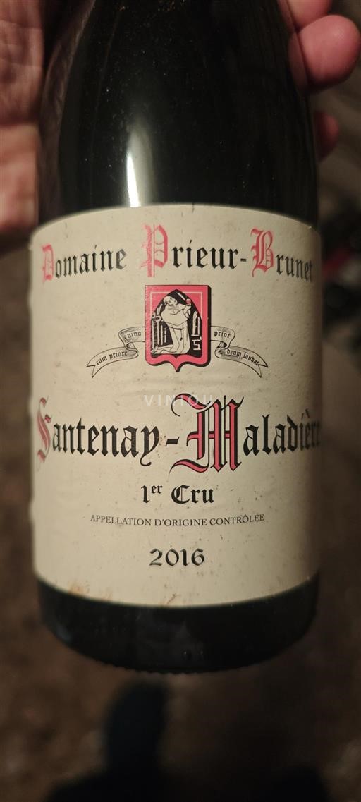 Bourgogne Premier Cru Domaine Prieur-Brunet 2016