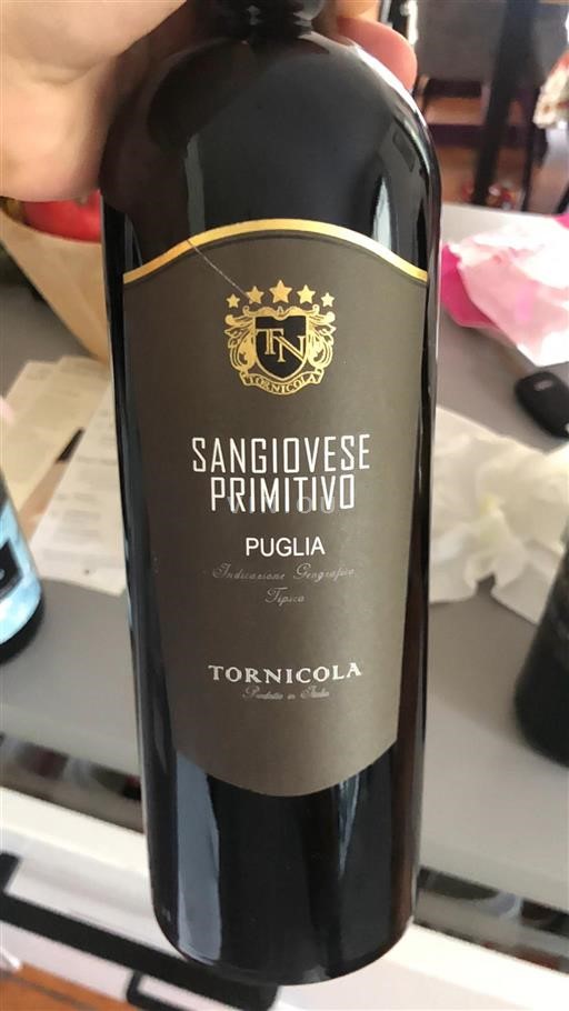 Puglia Niet gespecificeerd Tornicola Sangiovese Primitivo 2024