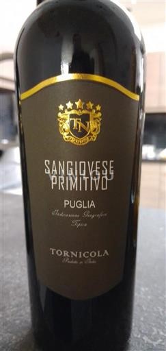 Pouilles Tornicola Sangiovese Primitivo 2024