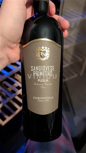 Apulie Nespecifikováno Tornicola Sangiovese Primitivo 2024