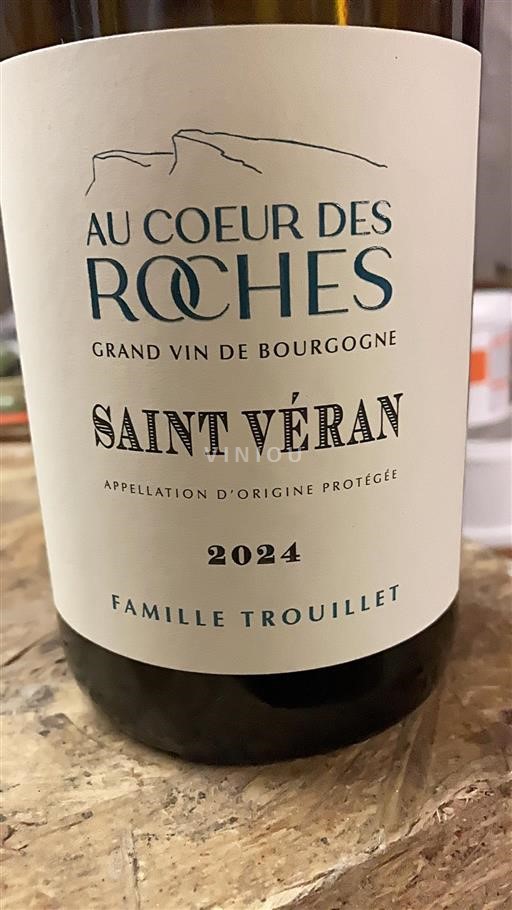Borgogna Saint-Véran Au Coeur des Roches 2024