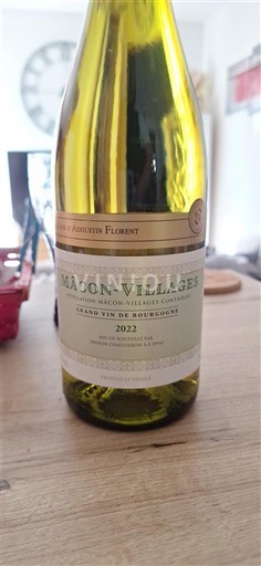 Burgundija Mâcon in Mâcon-villages Augustin Florent 2022