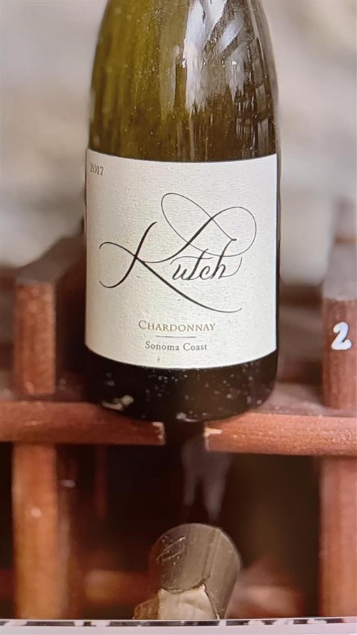 Kalifornische AVA Sonoma-Küste Kutch 2017