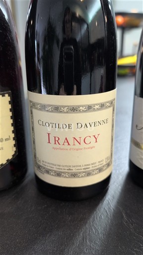 Borgoña Irancy Clotilde Davenne 2018