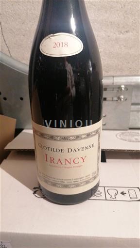 Borgoña Irancy Clotilde Davenne 2018