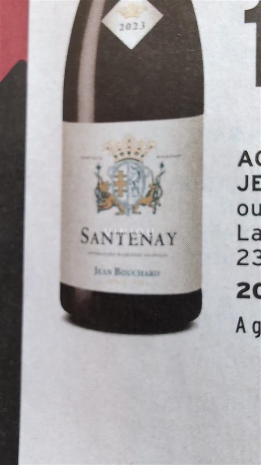Burgund Santenay Grand Cru Jean Bouchard 2023