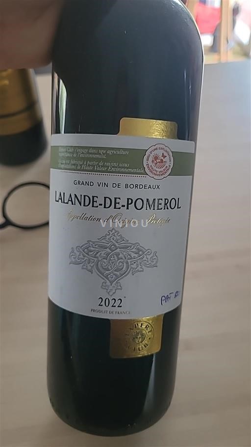 Bordeaux Lalande-de-pomerol Lalande de Pomerol 2022
