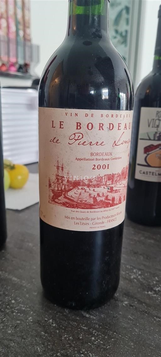 Bordeaux Pierre Longue 2001