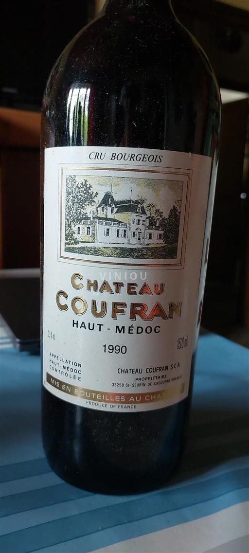Burdeos Haut-Médoc Château Coufran 1990