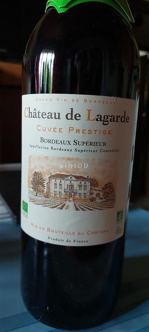 Burdeos Bordeaux superior Château Lagarde Prestige 2017