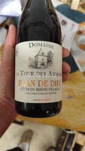 Údolí Rhôny Côtes-du-Rhône-villages Domaine La Tour des Abbesses Plan de Dieu 2024
