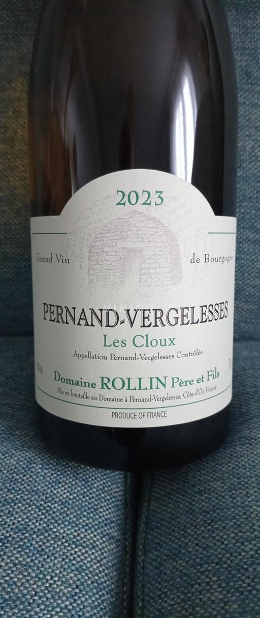 Burgund Pernand-Vergelesses Domaine Rollin Père et Fils Les Cloux 2023