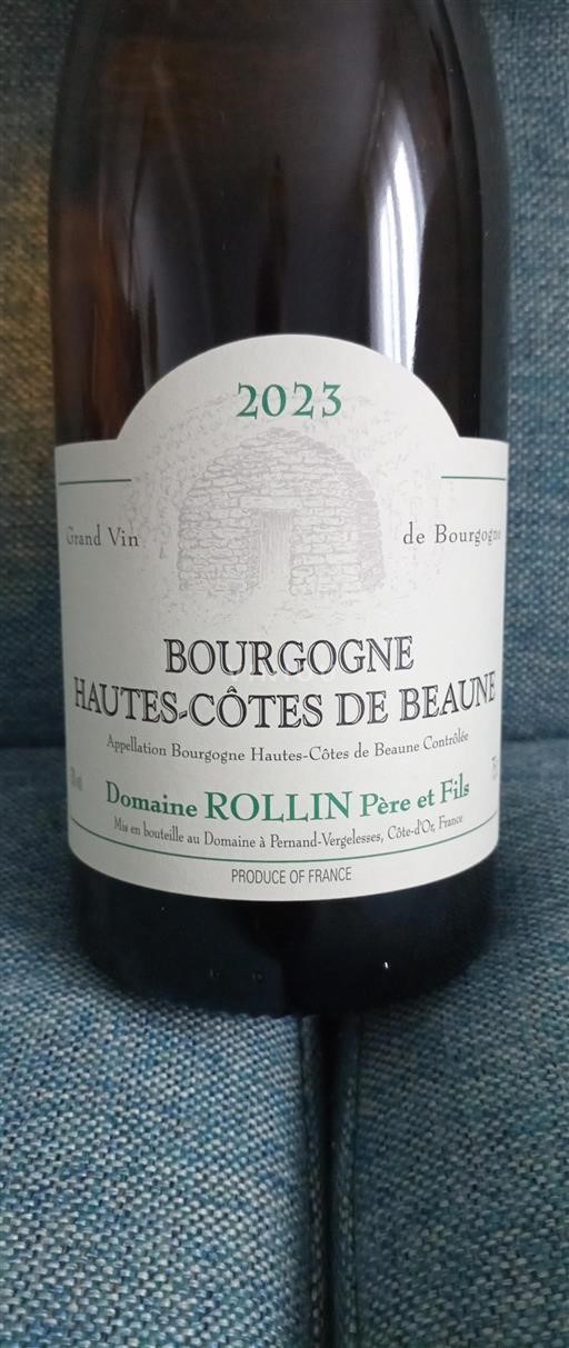 Burgund Hautes Côtes de Beaune Domaine Rollin Père et Fils 2023