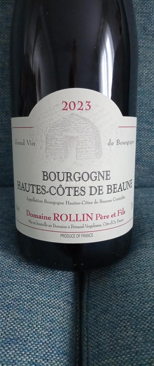 Burgund Hautes Côtes de Beaune Domaine Rollin Père et Fils 2023