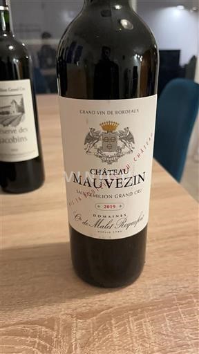 Bordeaux Saint-Émilion Grand Cru Grand Cru Château Mauvezin 2019