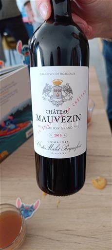 Bordeaux Saint-Émilion Grand Cru Grand Cru Château Mauvezin 2019