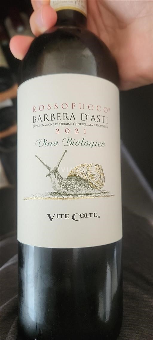Piemonte Barbera d'Asti Vite Colte Rossofuoco 2021