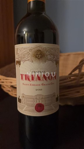 Bordeaux Saint-Émilion Grand Cru Grand Cru Château Trianon 2018