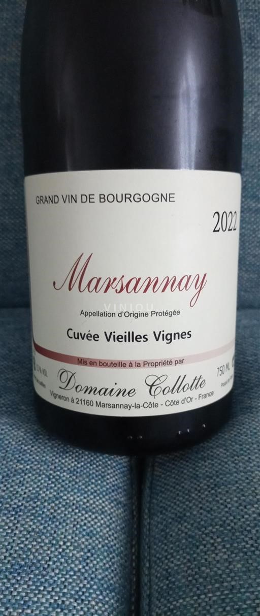 Bourgondië Marsannay Domaine Collotte Vieilles Vignes 2022