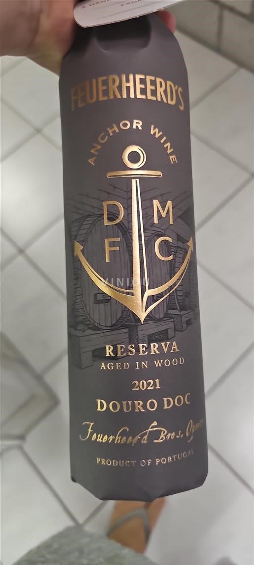 Vin Rouge sec Anchor Wine Feuerheers 2021 Portugal Portugal Douro DOC