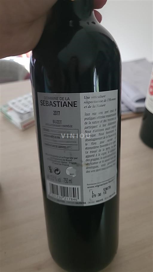 Jugozahod Buzet Domaine La Sebastiane 2017